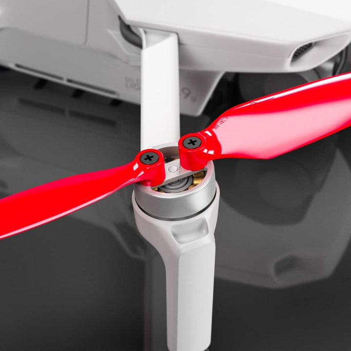 Master Airscrew Stealth Propeller für DJI Mini 2/2 SE/SE &amp; Mini 4K - Rot, 4 Propeller im Set, Rot
