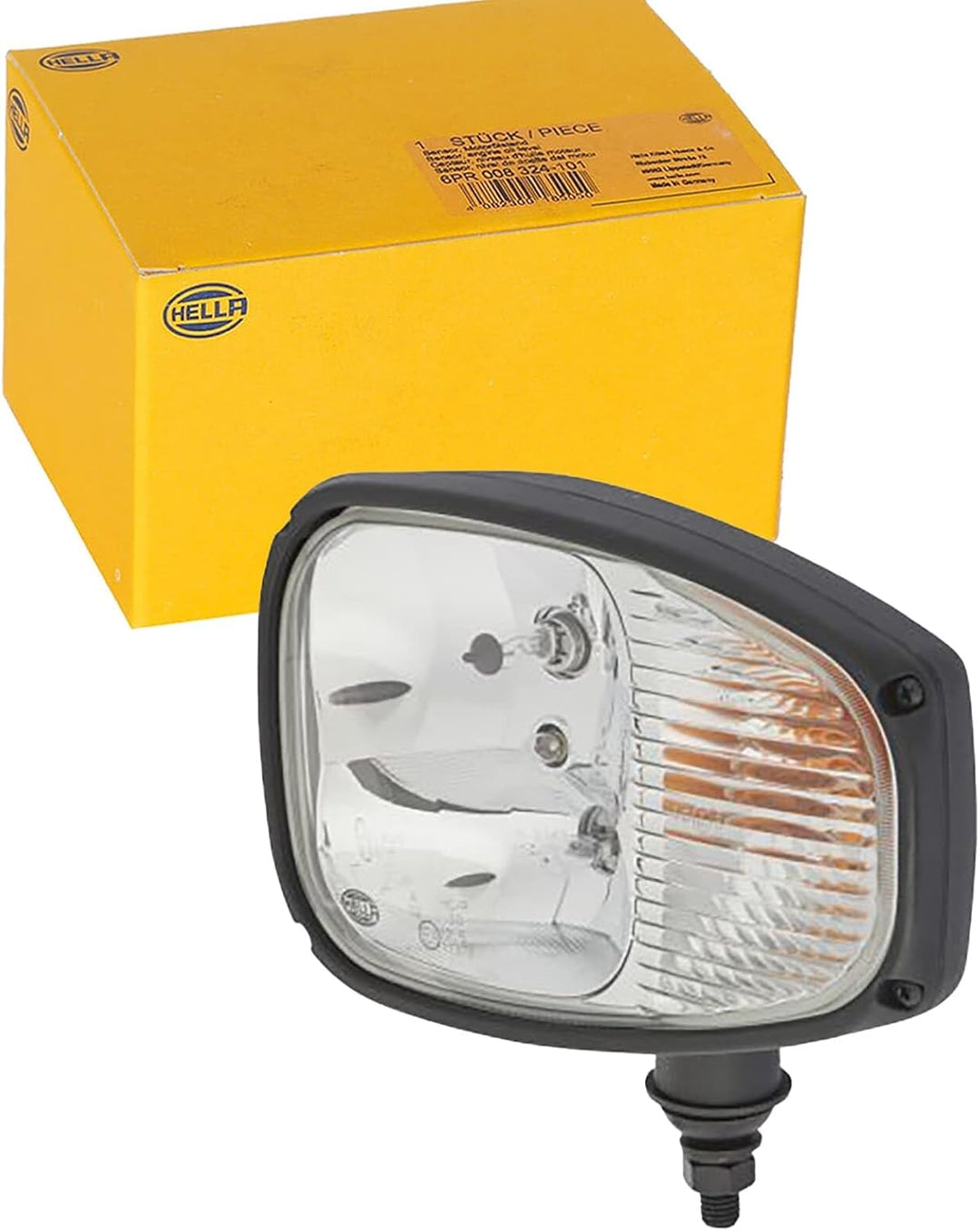 HELLA Glühlampe Scheinwerfer - Combi 220 - 12V - ECE/SAE - Stecker: DEUTSCH Stecker - links - 1EE 99