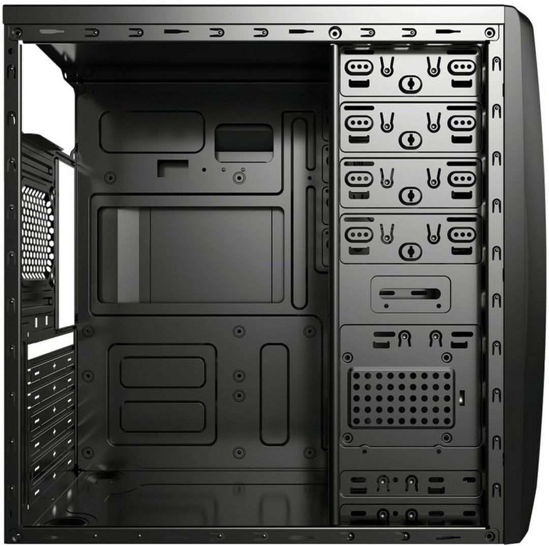 Aerocool CS1102 - Computergehäuse für PC (Halb-Turm ATX, 7 Steckplätze, USB 3.0/2.0, Audio HD), Farb