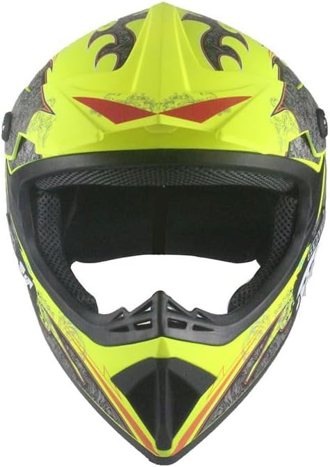 Kinder Crosshelm Mejia – Motorradhelm für Kinder, ABS-Schale, robuster Kinderhelm für Downhill, Quad