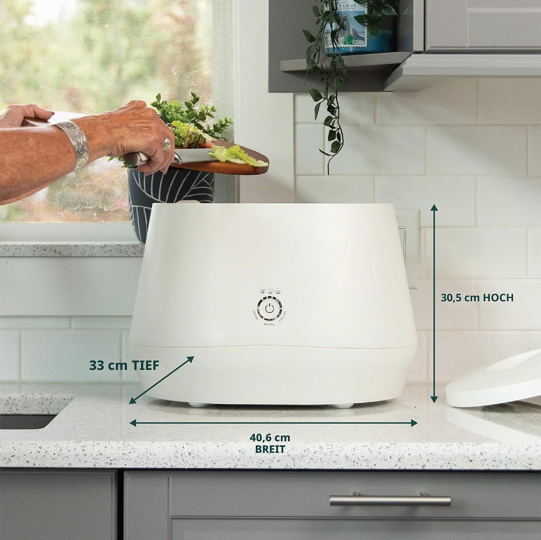 LOMI Der weltweit erste Smart Waste Küchenkomposter | Verwandeln Sie Abfall mit einem einzigen Knopf