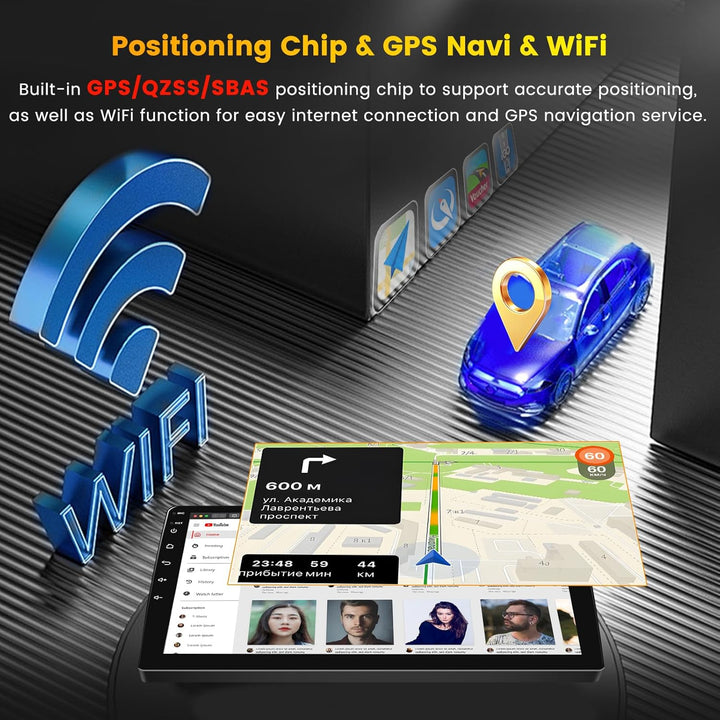 Hikity 2G+64G Autoradio Android 15 für FIAT Ducato 2010/Citroen Jumper/Peugeot Boxer mit 9-Zoll-Touc