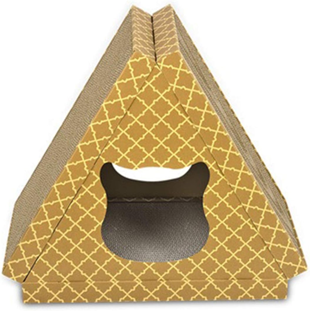 Just-sale Katzen Papp & Kratzkarton Pyramide Katzenspielzeug und Höhle…