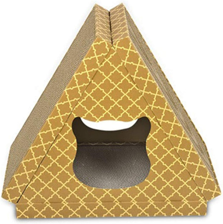 Just-sale Katzen Papp & Kratzkarton Pyramide Katzenspielzeug und Höhle…