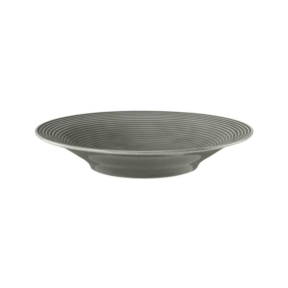 SELTMANN WEIDEN Suppenteller - Durchmesser 22,5 cm - Höhe 4,1 cm - Beat - Form: Rund mit Rillenrelie