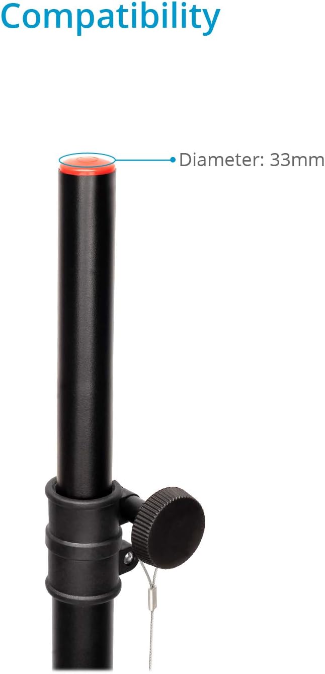 PROAIM Heavy Duty Jib Stand for Camera Jib Crane with 33mm Diameter Mounting Tube. Telescopic Height
