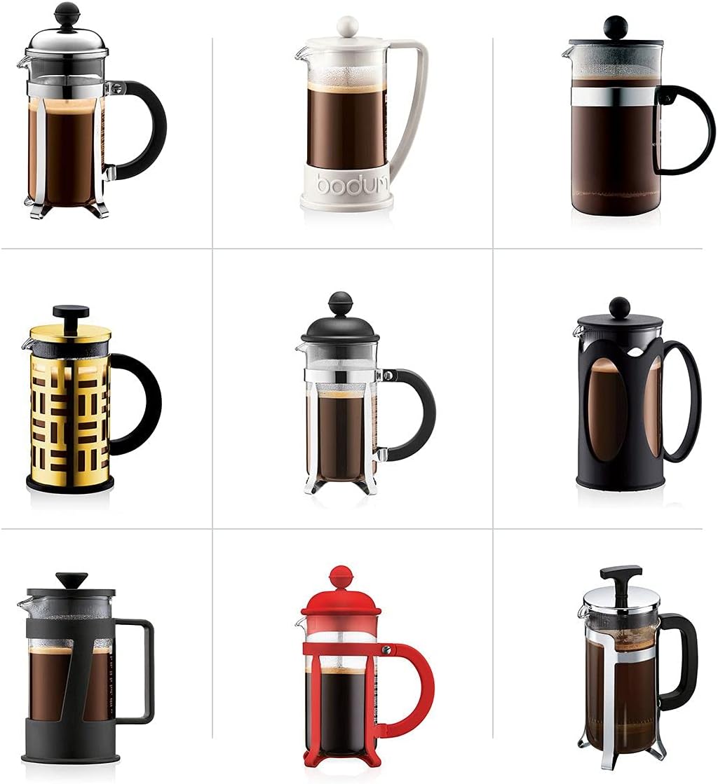 Bodum Ersatzbecher für Kaffeepresse aus Glas, durchsichtig (Fassungsvermögen für drei Tassen, 0,35 l