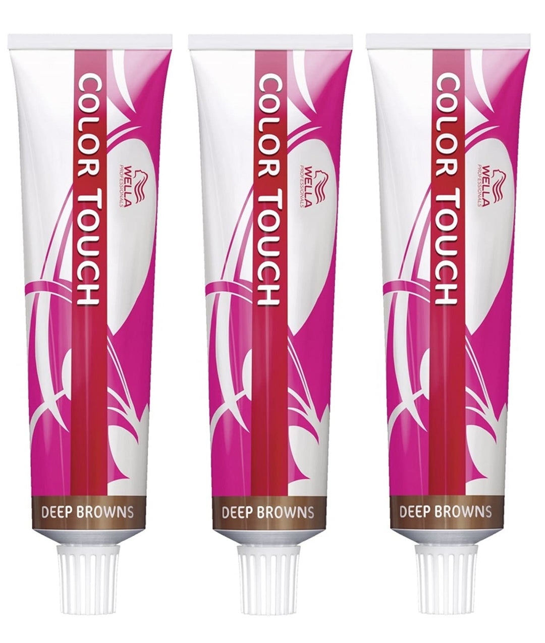 Wella 3 er Pack Color Touch 60 ml Deep Browns 6/71
