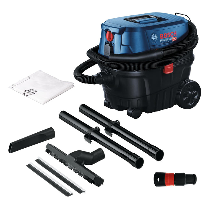Bosch Professional 12V System Akku Nass-/Trockensauger GAS 12V-25 (inkl. Fugendüse, 3 m Schlauch, an