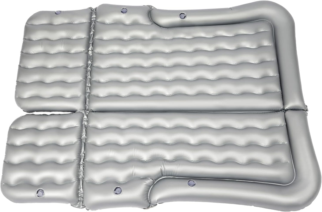 SUV Luftmatratze Selbstaufblasend mit Integrierter Pumpe, Tragbare Dickere Beflockung Autobett mit K