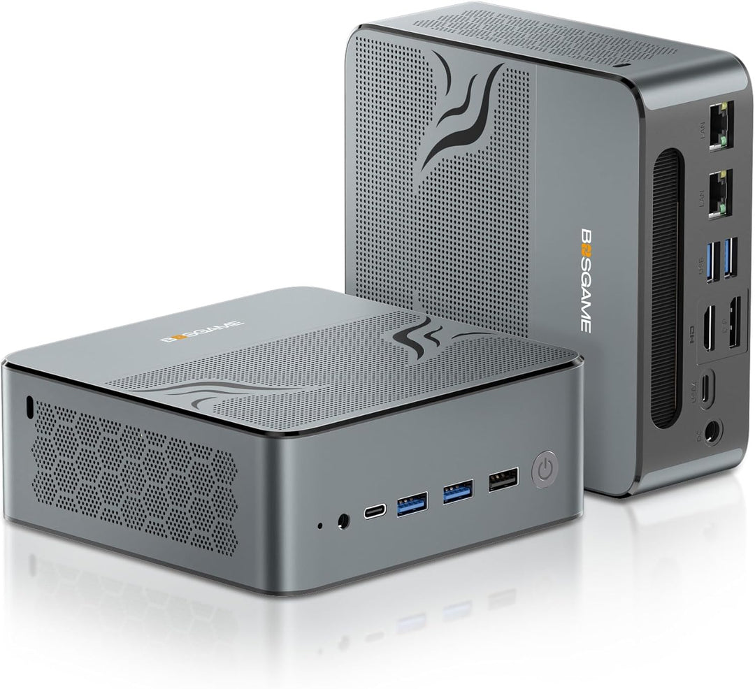 BOSGAME M2 Mini-Gaming-PC, AMD Ryzen 9 7940HS (bis zu 5,1 GHz), 32 GB DDR5, 1 TB PCIe4.0 SSD, Mini-C