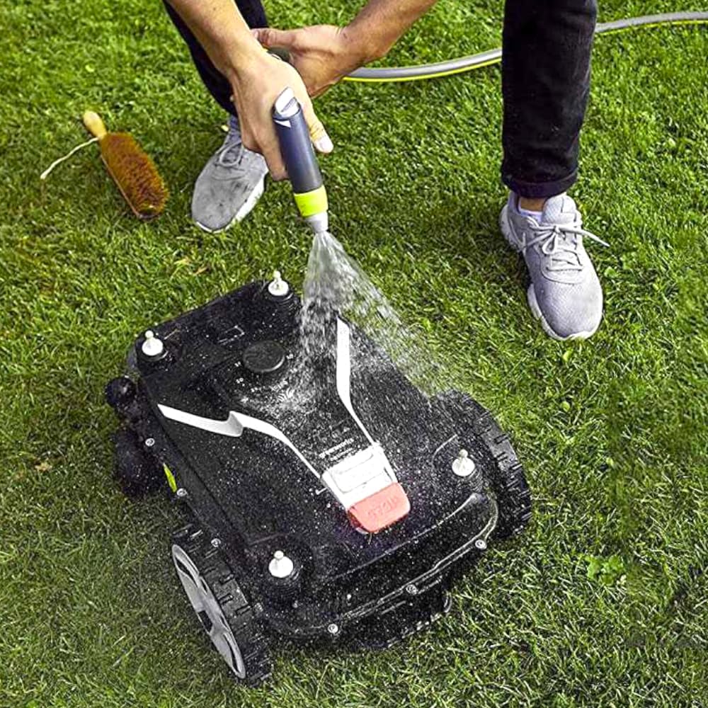 Greenworks Optimow 7 Mähroboter für Rasenflächen bis 750 m2 , Bluetooth-Appgesteuert Rasenmäher Robo