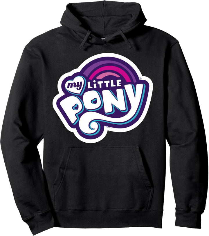 My Little Pony: Friendship Is Magic Classic Retro Logo Pullover Hoodie