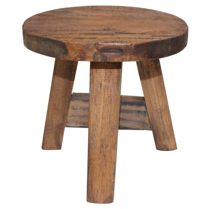 vidaXL Sitzhocker Altholz Holzhocker Fusshocker Schemel Holzstuhl Stuhl Hocker