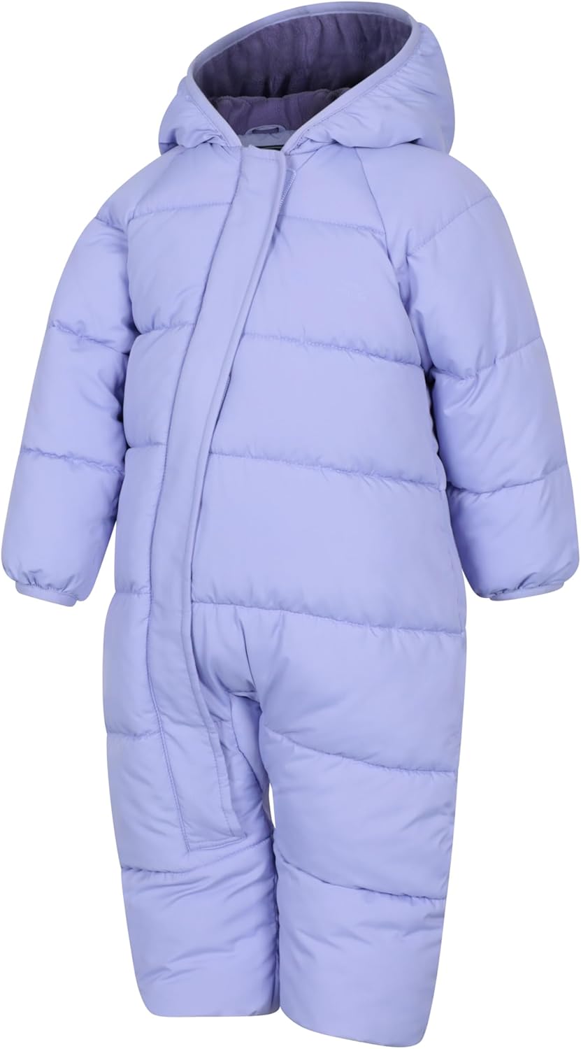 Mountain Warehouse Frosty Kinder Winter Anzug Gefüttert Schneeanzug 6-12 Monate Flieder, 6-12 Monate