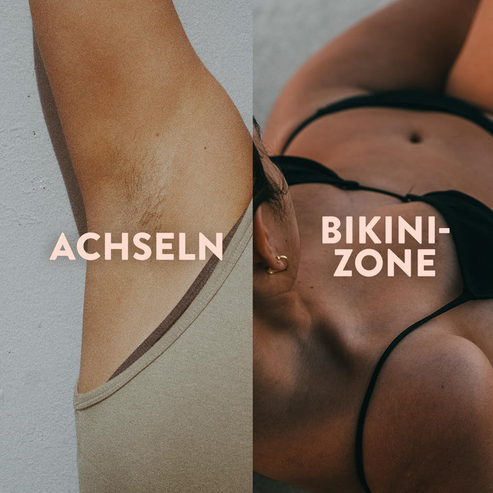 Kaltwachsstreifen 6er Pack Bikini und Achseln für einfache Haarentfernung auch bei sehr kurzen Haare