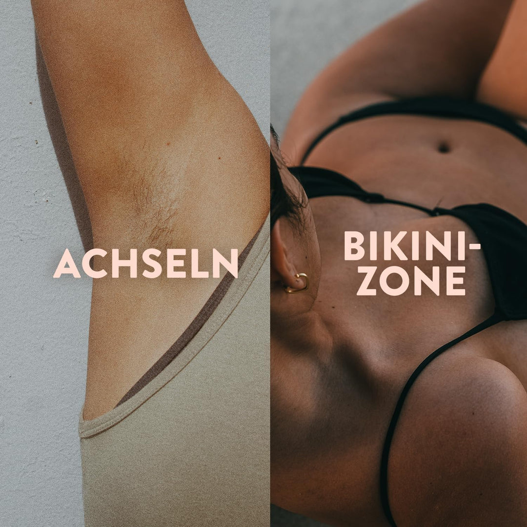Kaltwachsstreifen 3er Pack Bikini und Achseln für einfache Haarentfernung auch bei sehr kurzen Haare