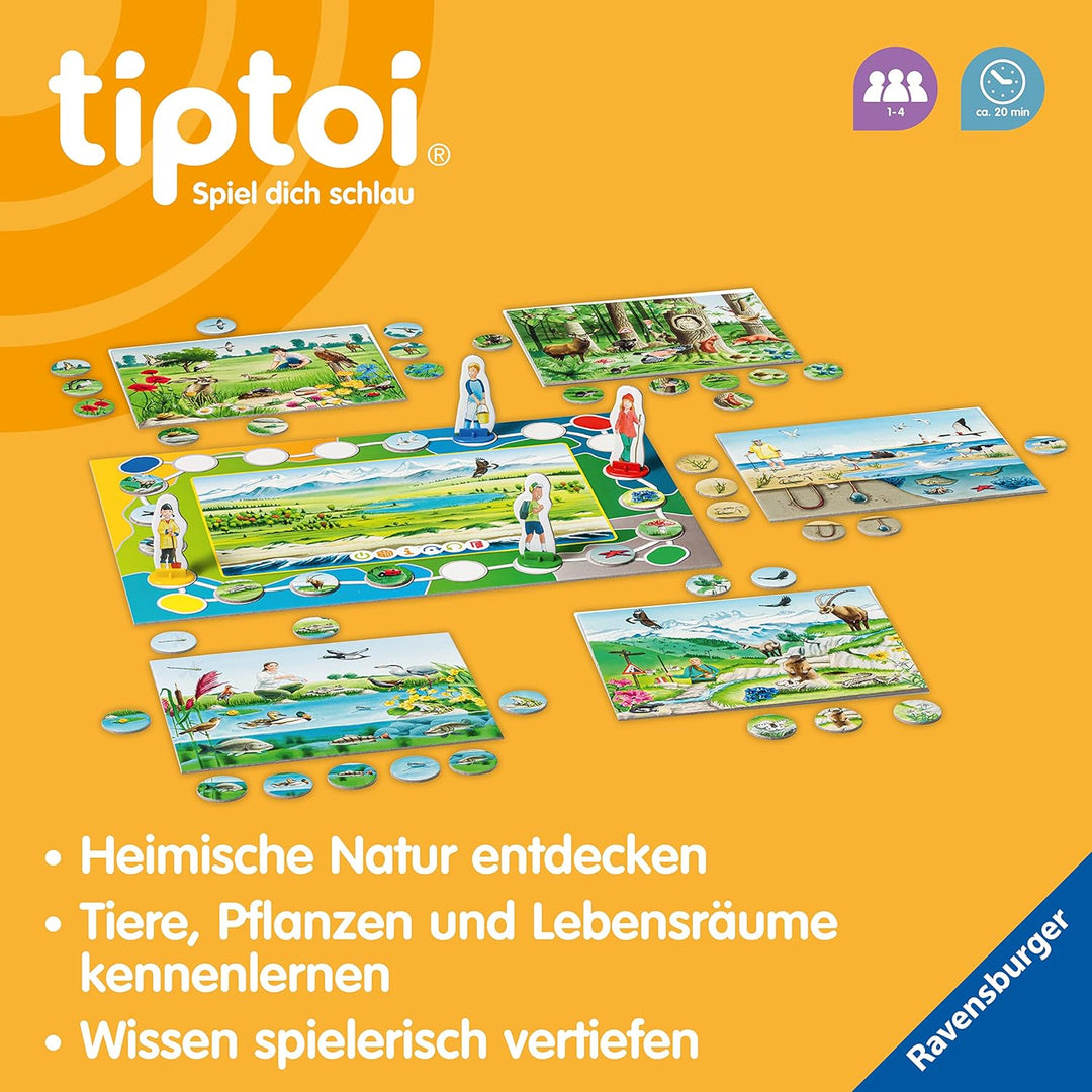 Ravensburger 00121 tiptoi® Unterwegs in der Natur, Yellow