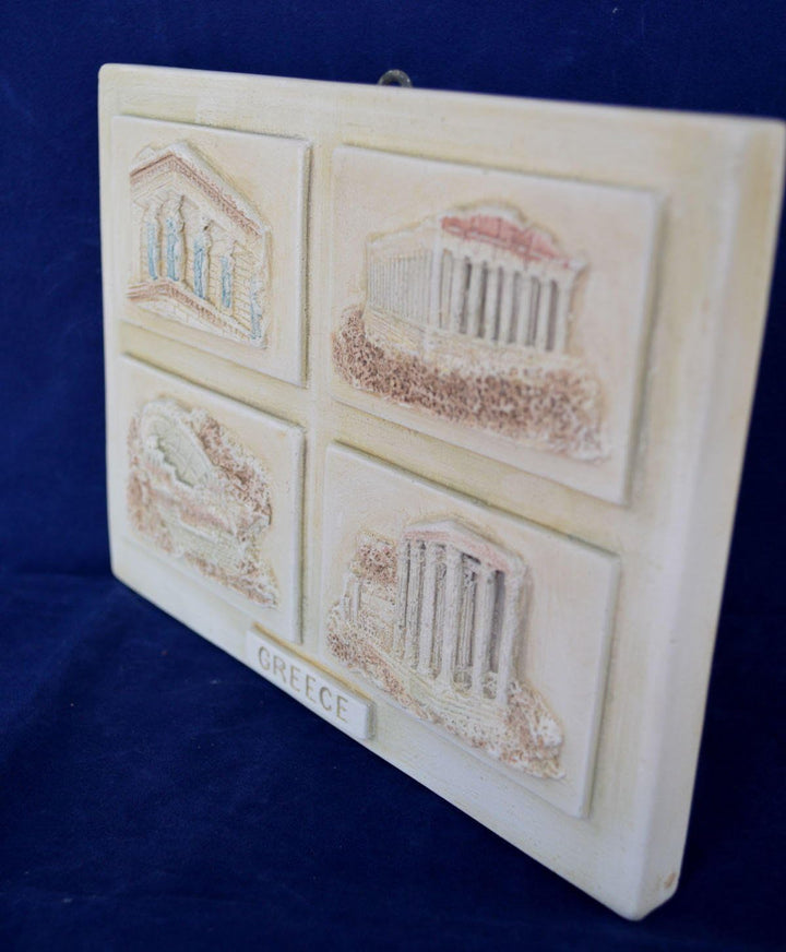 Estia Creations Parthenon Tempel und Veranda der Karyatid Maidens Acropolis Erechtheion Relief – ant