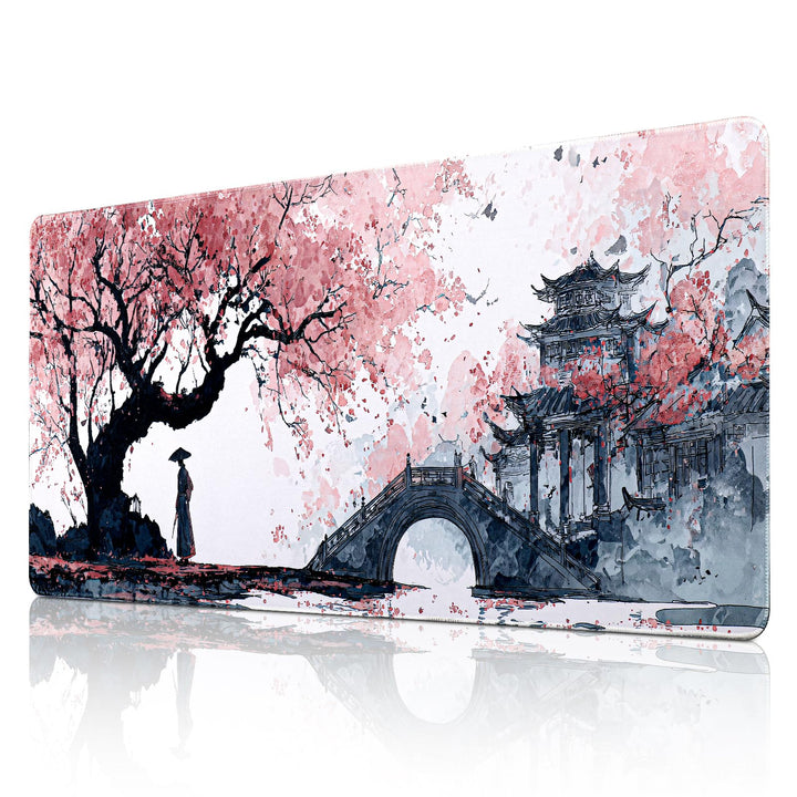 Mauspad XXL, Grosses Mouspad 900x400mm, Gaming Mausepad Improved Precision and Speed, Mousepad mit V