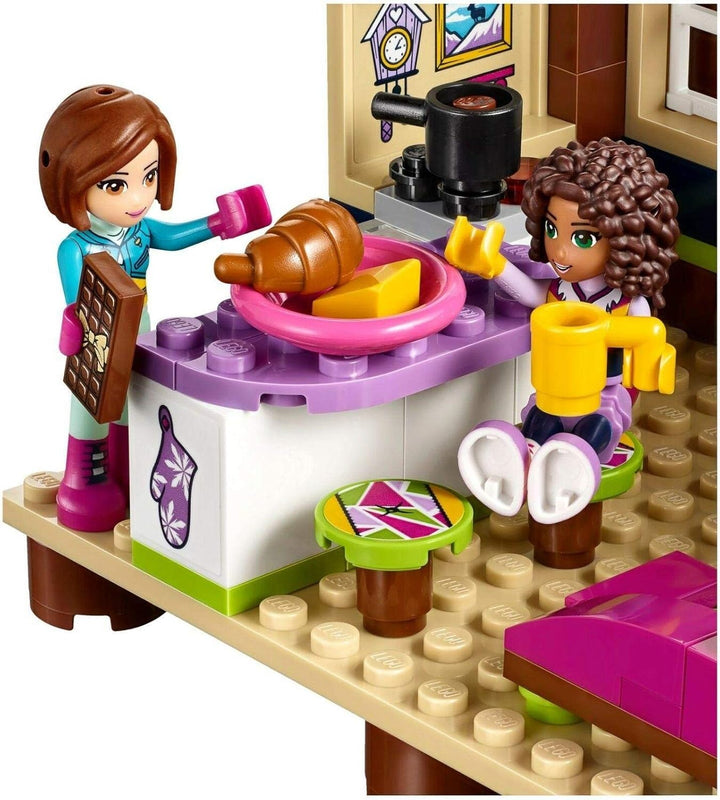 LEGO Friends 41323 - "Chalet im Wintersportort Konstruktionsspiel, bunt Single, Single