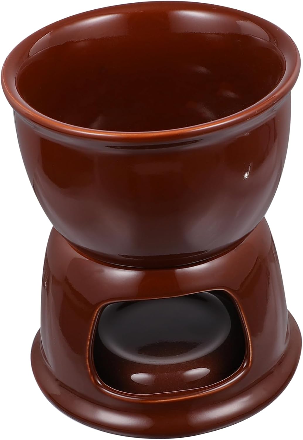 BESTonZON 1 Satz Keramikherd Käsefonduetopf Schmelztiegel Fonduetopf Aus Keramik Karamellfondue Butt