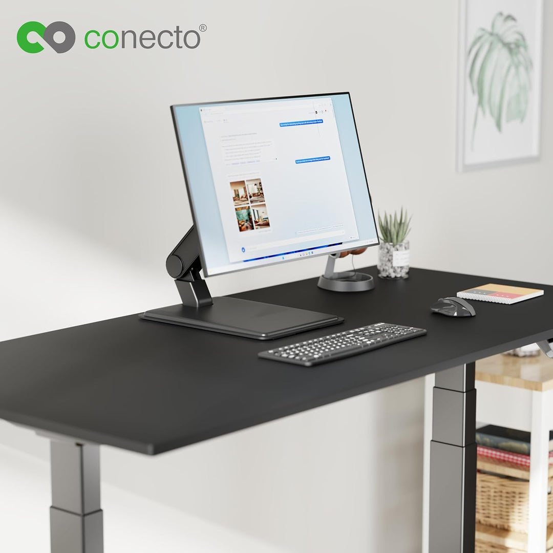 Conecto Monitor Halterung, Monitorhalterung für Touchscreen, VESA 75 und 100, 17-32 Zoll, bis 8 KG B