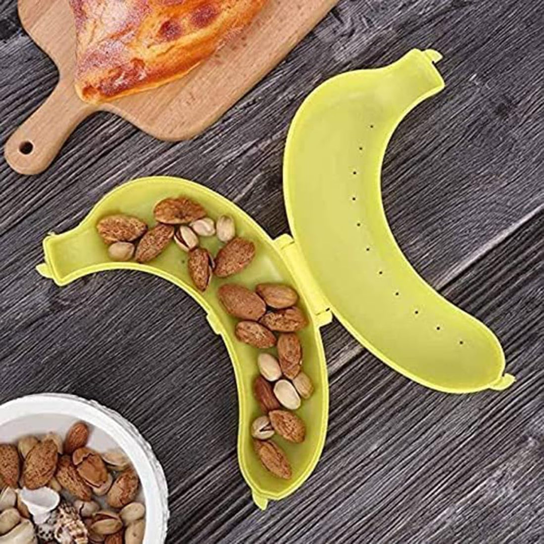 Bananenschutz, Bananen-Aufbewahrungsbehälter, Bananen-Etui, tragbarer Bananenhalter für Lunchboxen,