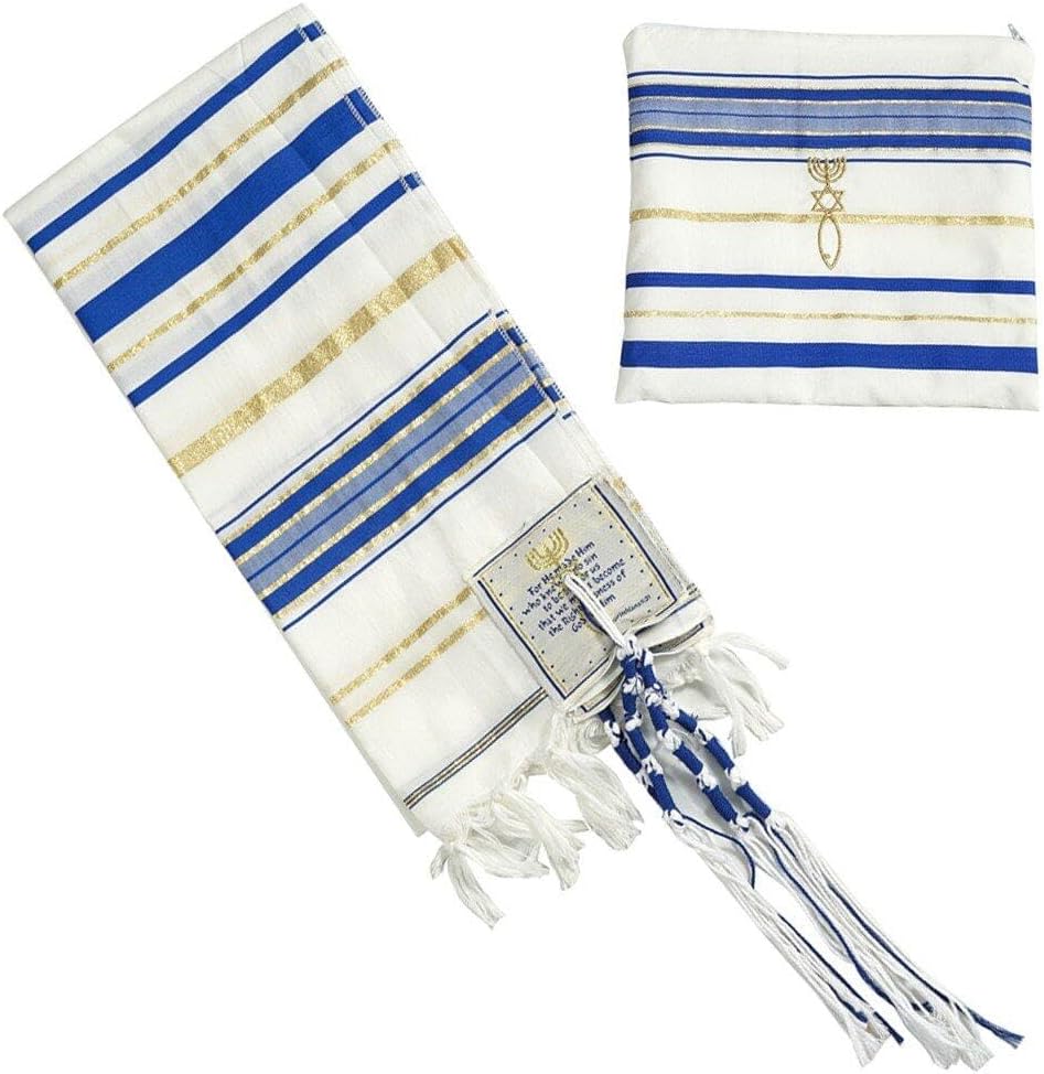 Messianischer Tallit-gebetsschal, Covenant Tallit-gebetsschal, Isarel-wickel, Jüdischer Christlicher
