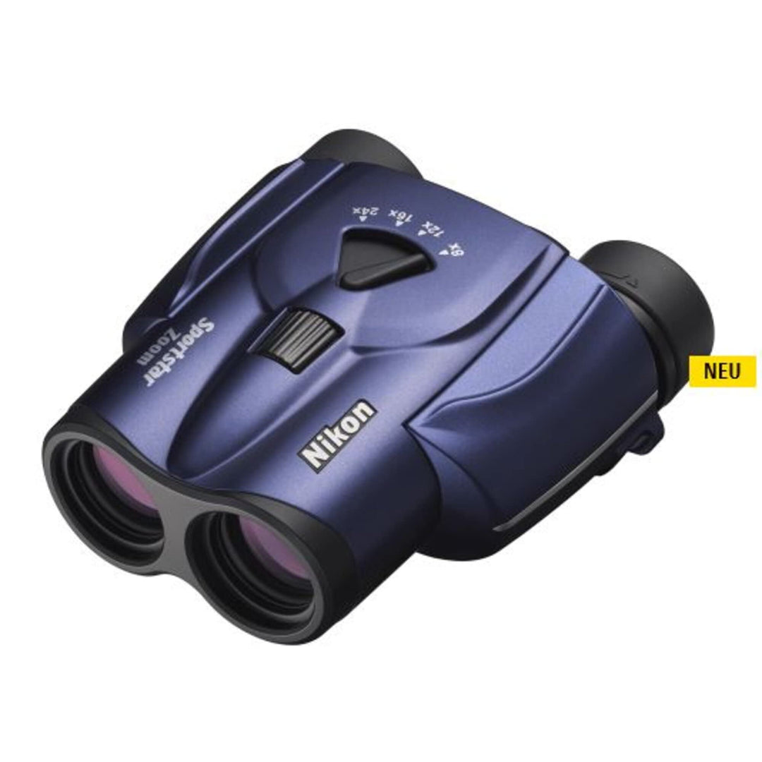 Nikon Sportstar Zoom 8-24x25 Zoom-Fernglas (8- bis 24-fach, 25mm Frontlinsendurchmesser) Weiss, Weis