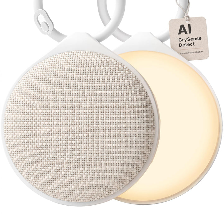 Rauschen Glocusent White Moise Machine Baby CrySense mit 35 Nicht