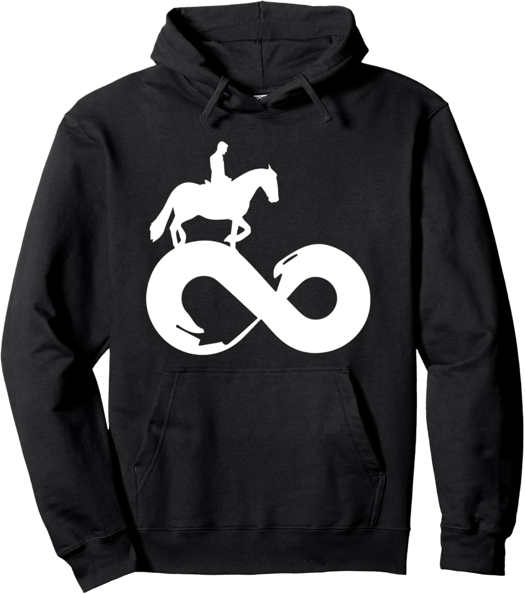 Pferd Pferd Pferd Pferd Pferd Reiten Cowgirl Farm Life Pullover Hoodie