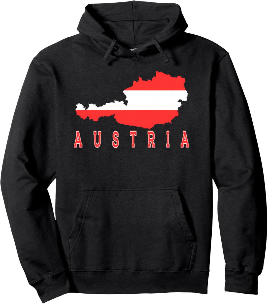 Austrian Gift | Austria Flag Österreich Flagge Pullover Hoodie