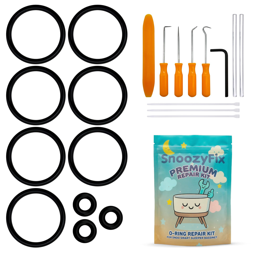 Reparatur-Set für Snoo Smart Sleeper Wiege (O-Ringe und komplettes Werkzeug-Set)