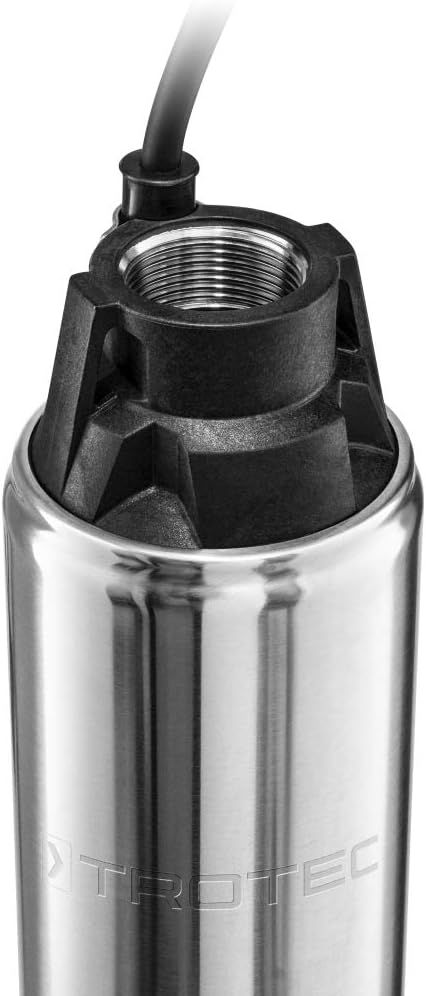 TROTEC TDP 370 E, Tiefbrunnenpumpe, 700 W, pumpt bis zu 5.100 Litern pro Stunde, max. Förderhöhe von