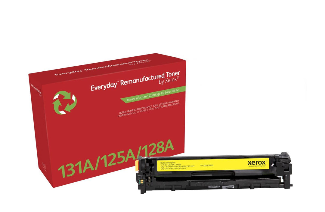 Xerox Laser Toner Everyday 006R03810 Yellow Ersatz für HP CB542A CE322A CF212A Canon CRG-131Y divers