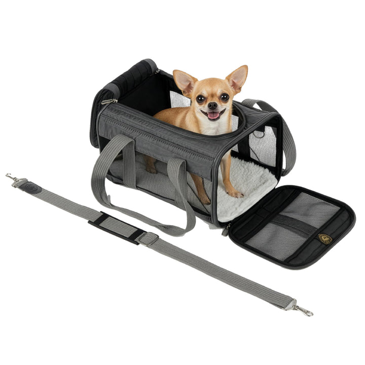 Sherpa Original Deluxe Transportbox für Haustiere, von Fluggesellschaften zugelassen und garantiert