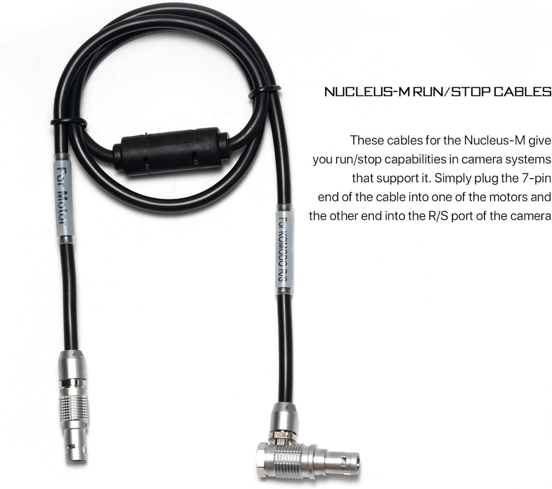Tilta Nucleus-M RS-01-RD4 Run/Stoppkabel kompatibel mit Komodo Kamera Zubehör männlich