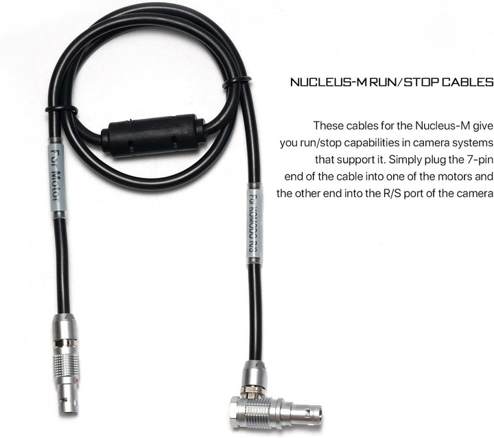 Tilta Nucleus-M RS-01-RD4 Run/Stoppkabel kompatibel mit Komodo Kamera Zubehör männlich