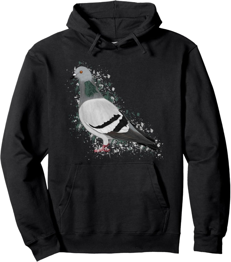 Taube Vogel Singvogel Vogelfreund Ornithologe Gartenvogel Pullover Hoodie