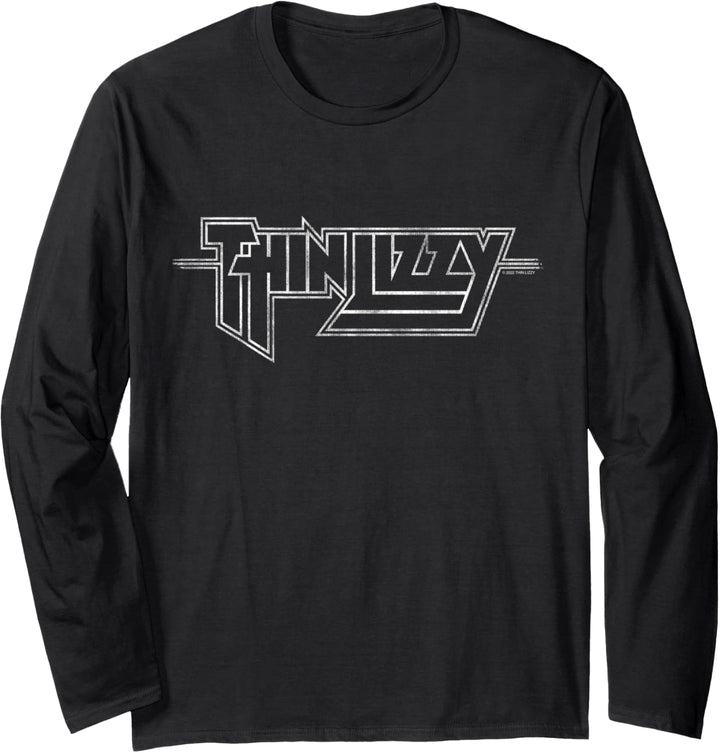 Thin Lizzy – Super Hero Logo Langarmshirt