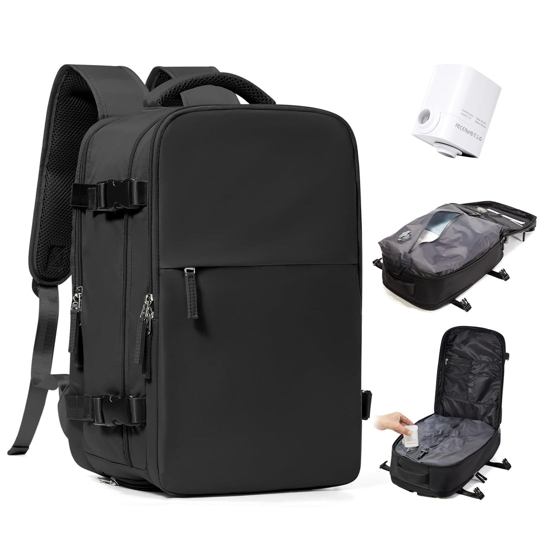 BJLFS Vakuum Rucksack 40x30x20 Ryanair Wizzair Reiserucksack Handgepäck Flugzeug 40x20x25 Rucksack m