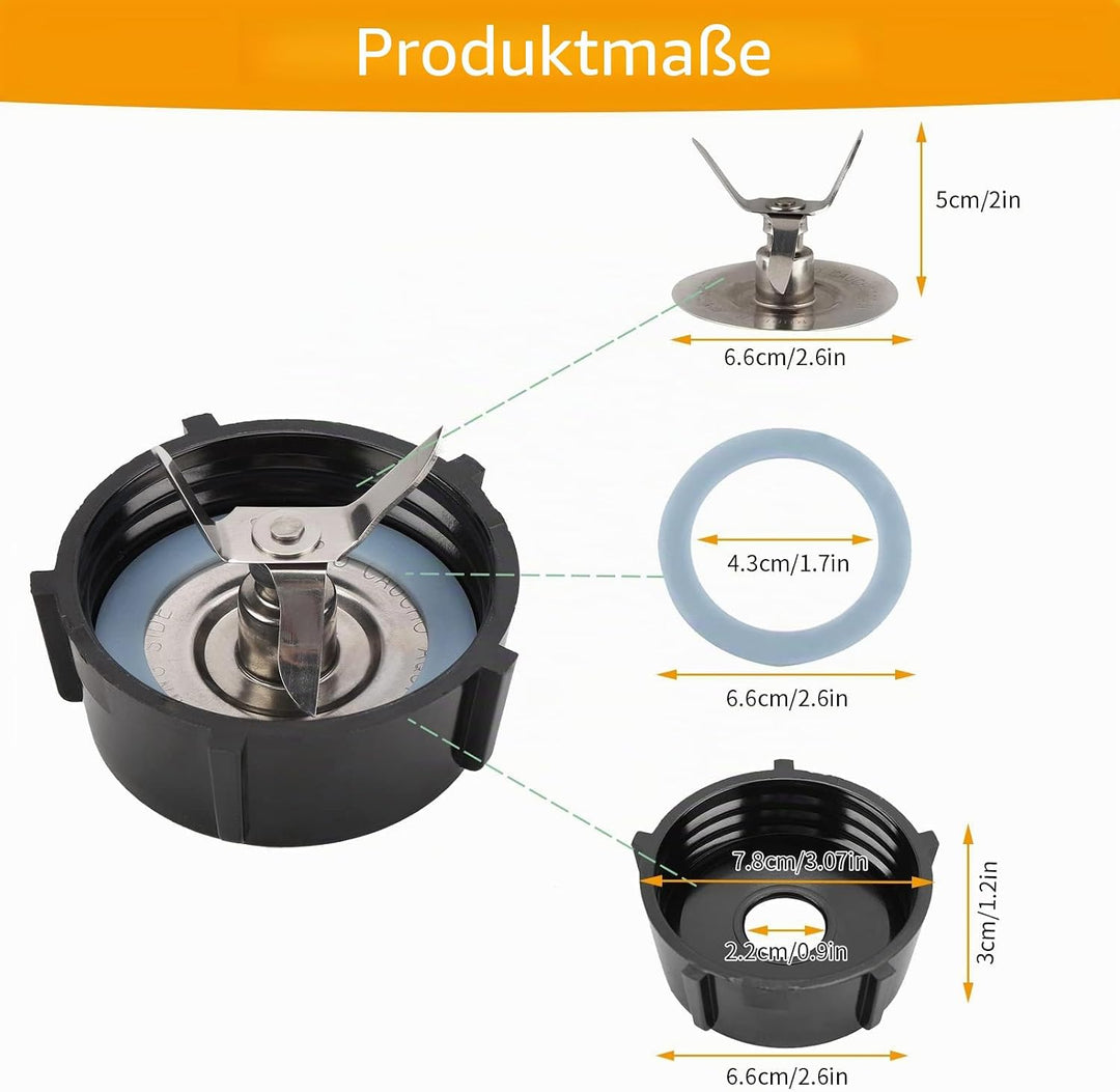 Tbest osterizer ersatzteile,Oster Blender Blades, Zusatzmesser Mixer Klinge Oster Blender Ersatzteil