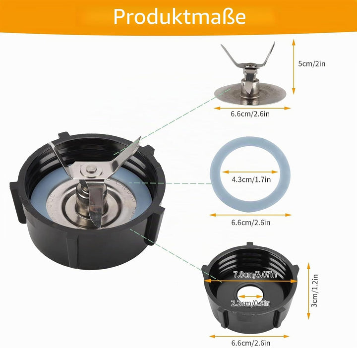 Tbest osterizer ersatzteile,Oster Blender Blades, Zusatzmesser Mixer Klinge Oster Blender Ersatzteil