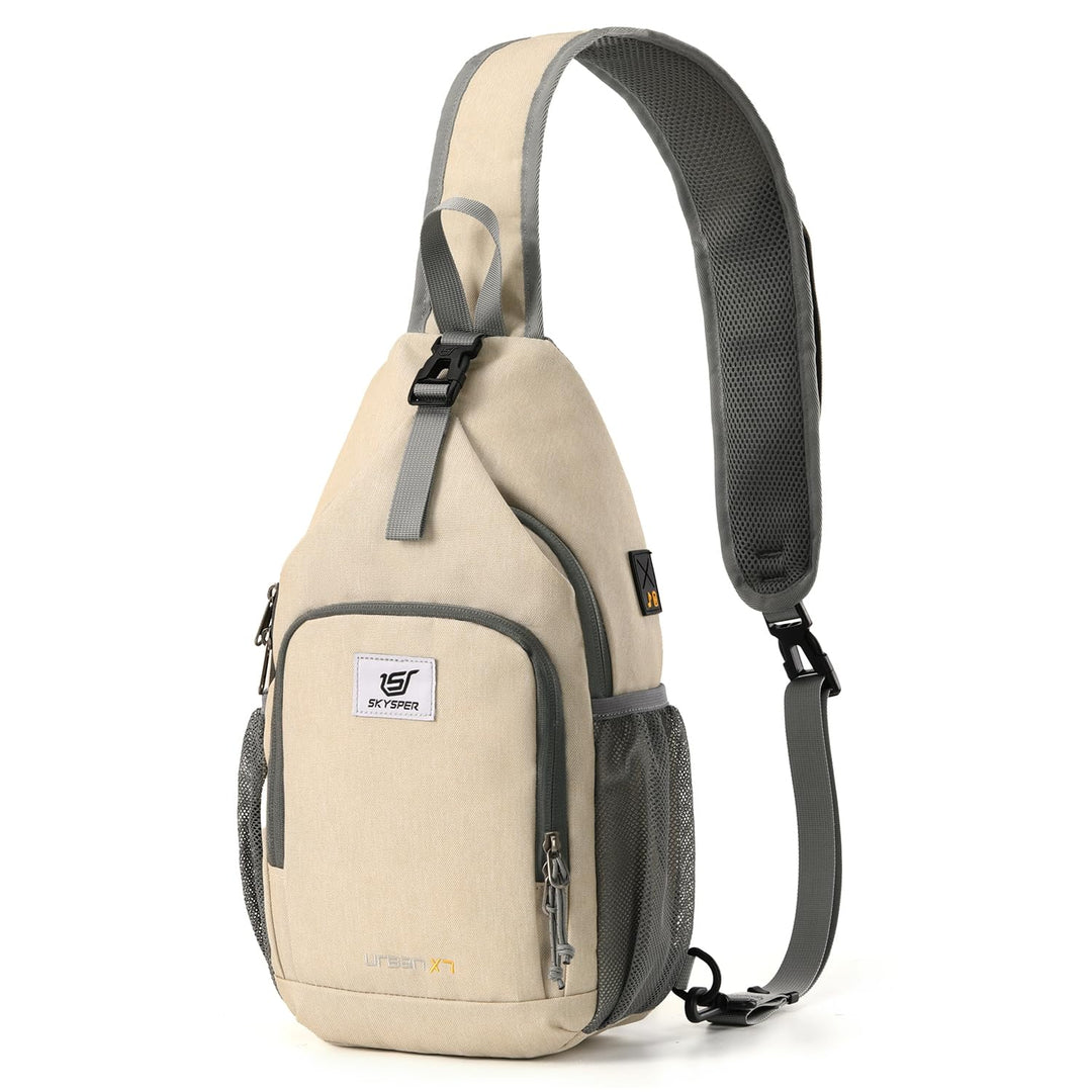 SKYSPER Brusttasche Leichte Sling Bag Herren Klein Schulter Rucksäcke Wasserfest Crossbody Pack Umhä