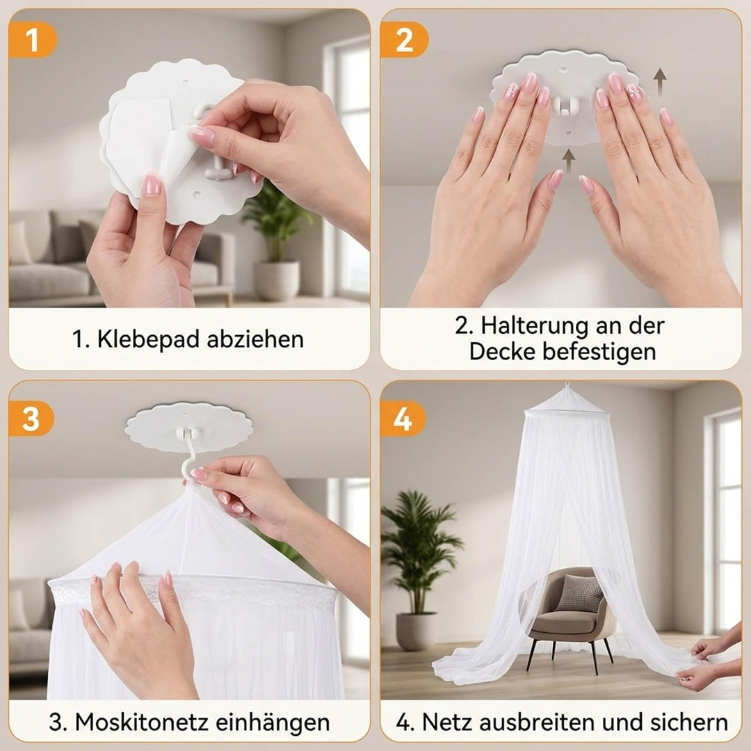 Moskitonetz Reise, Papier Moskitonetz, Moskitonetz Bett, Mückennetz Reise, Leicht Und Tragbar, Für R