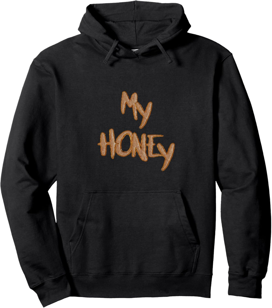 My Honey Lebkuchen Liebesbeweis Baby Beziehung Ehe Partner Pullover Hoodie