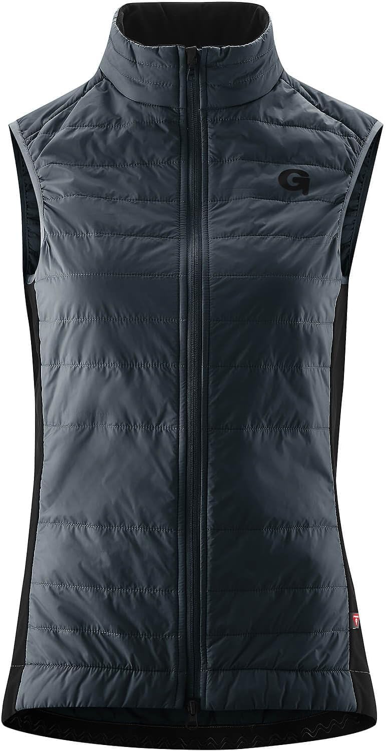 Gonso Damen Sestriere Weste Steppweste Schiefer 38, Schiefer 38