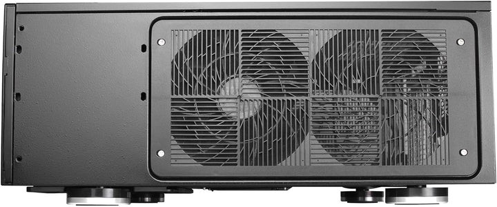 SilverStone Technology SST-GD08B - Grandia HTPC ATX Desktop Gehäuse mit hochleistungsfähigem und ger