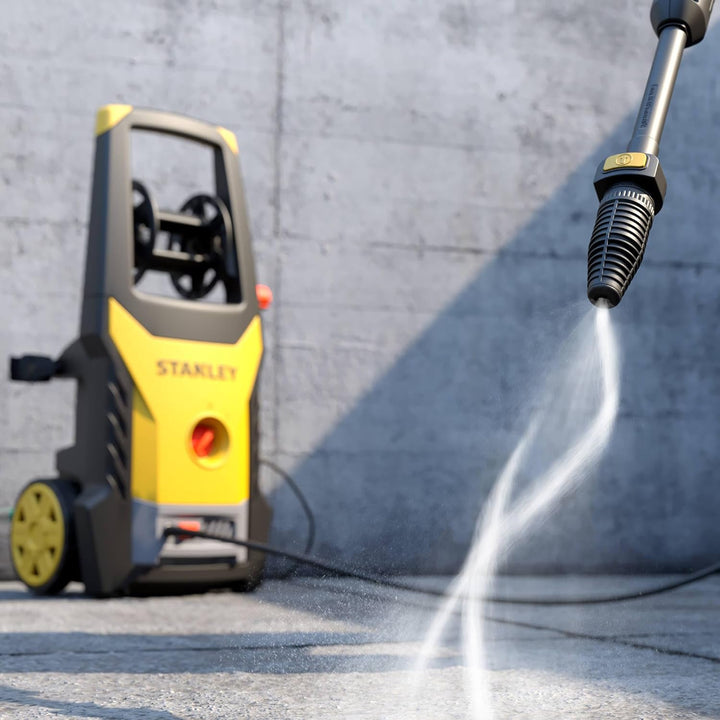 Stanley Hochdruckreiniger SXPW24B, Kaltwasser, für den Aussenbereich Haus und Autos, max. Druck 170